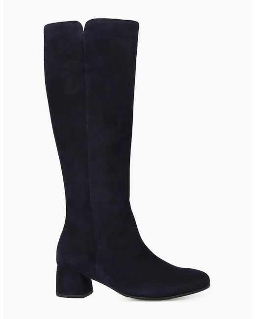 Gabor Blue Ashby M Knee High Boots