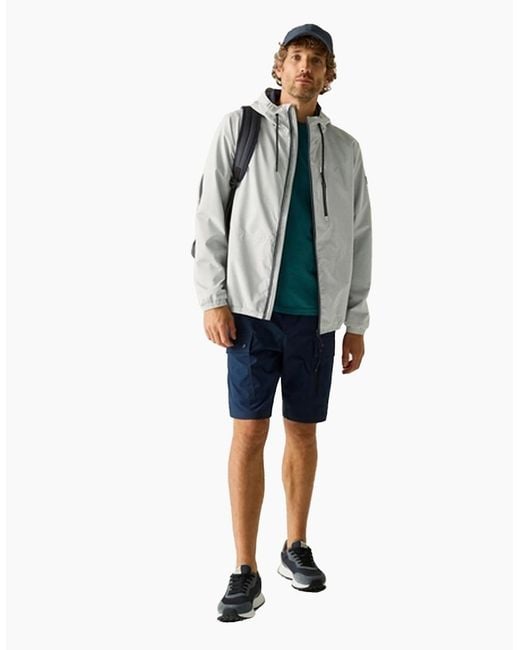 Regatta Blue Shorebay Waterproof Jacket for men