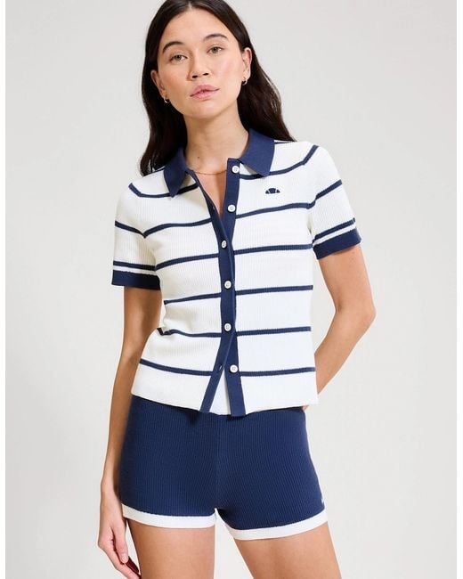 Ellesse Blue Framura Polo Shirt