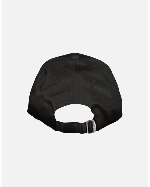 Boss Black Cotton Twill Logo Patch Cap for men