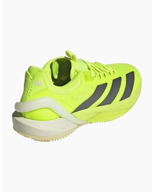 Adidas Yellow Adizero Cybersun 2 Lace-Up Low Top Sneakers