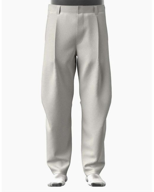 DIESEL Gray Arthur Trousers for men