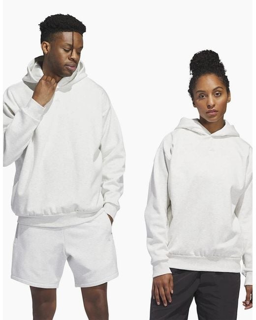 Adidas Gray Printed Logo Relaxed Fit Drop Shoulder Long Sleeve Sweatshirt for men