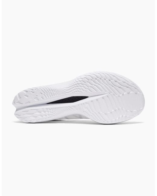Under Armour White U Velociti Elt 2 for men