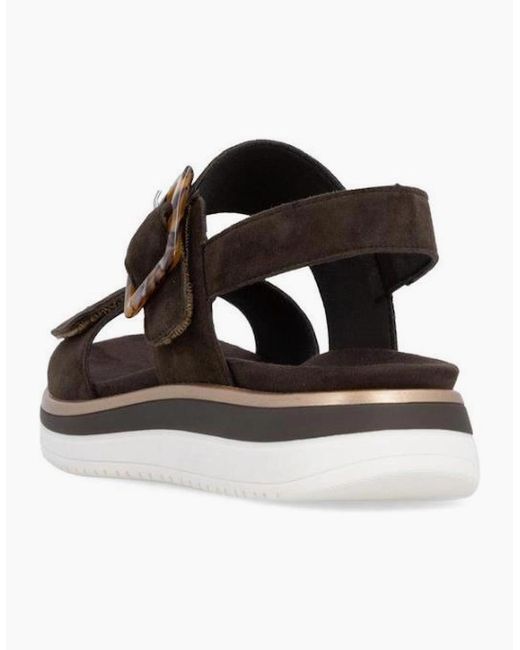 Remonte Black Ladies Sandals D1J62-25