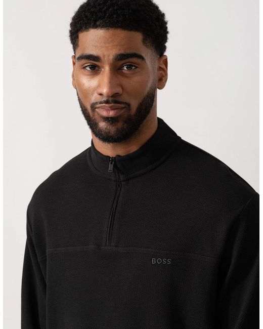 Boss Black Boss Hive 1/4 Zip Sweatshirt for men