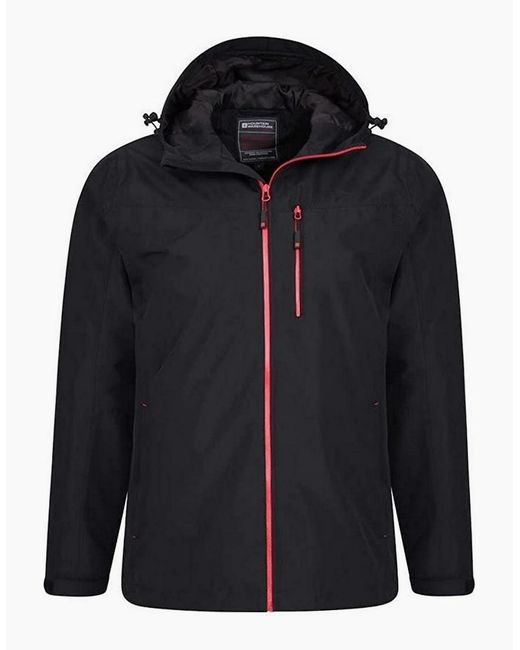 Mountain Warehouse Blue Brisk Extreme Waterproof Jacket for men