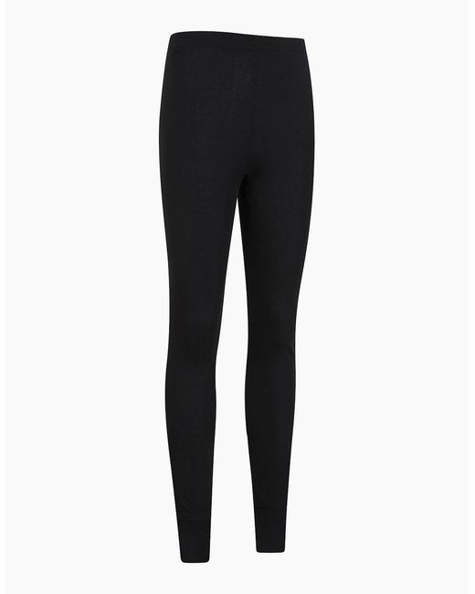 Mountain Warehouse Black Ladies Talus Base Layer Bottoms
