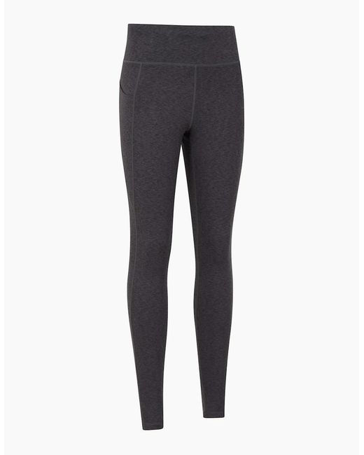 Mountain Warehouse Blue Ladies Contin Trekking Thermal Leggings