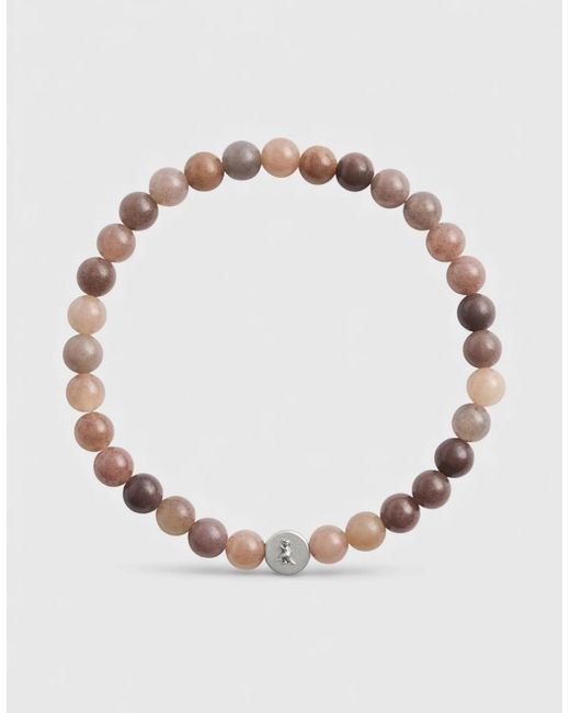 COACH Multicolor Signature Jade Bead Stretch Bracelet