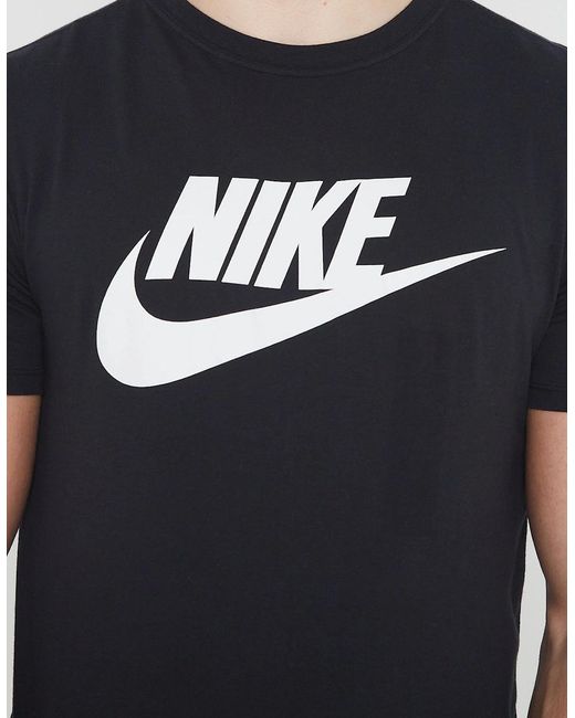Nike Black Futura Icon T Shirt for men