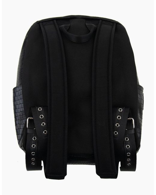 Giuseppe Zanotti Black Signature Borse Carry Backpack for men