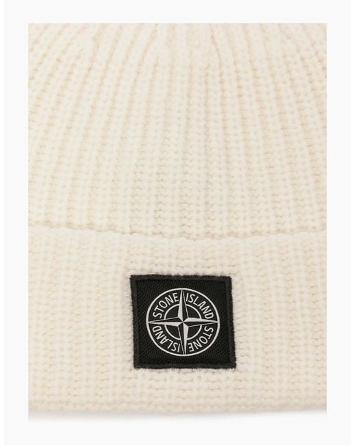 Stone Island Natural Patch Logo N100012 Hat for men