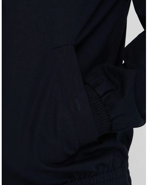 Lyle & Scott Blue Harrington Jacket for men