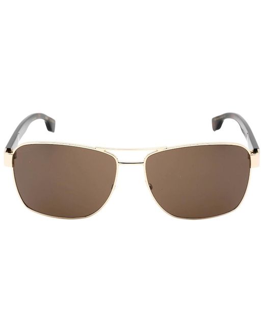 Boss Brown Havana Sunglasses for men