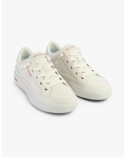 Skechers White 177189/Wht Arch Fit Arcade