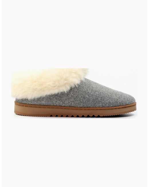 Lunar Gray Cranbrook Boxed Slippers