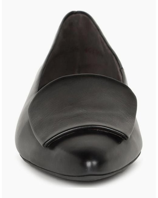 Paul Green Black Kiki Ballerina Shoes