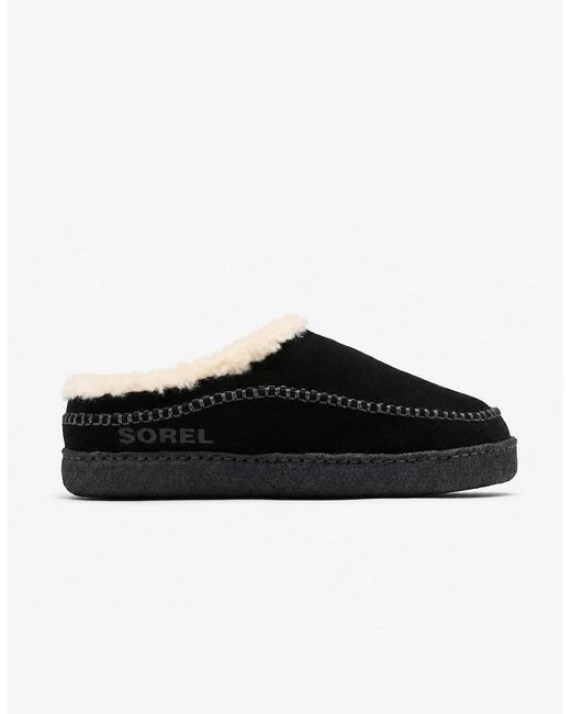 Sorel Black Lanner Ridge Iii Mules for men
