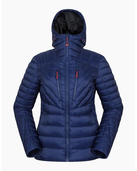 Mountain Warehouse Blue Ladies Sky Padded Jacket