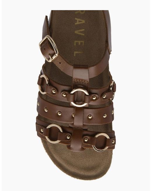 Ravel Brown Bolam Sandals
