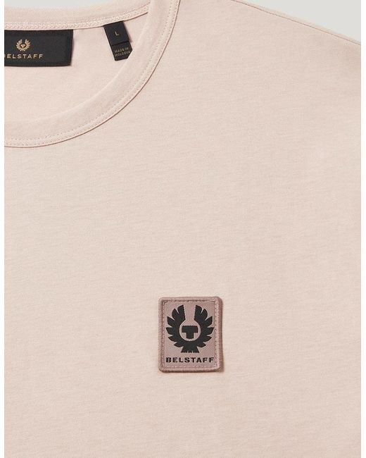 Belstaff Natural Patch Logo T-Shirt for men