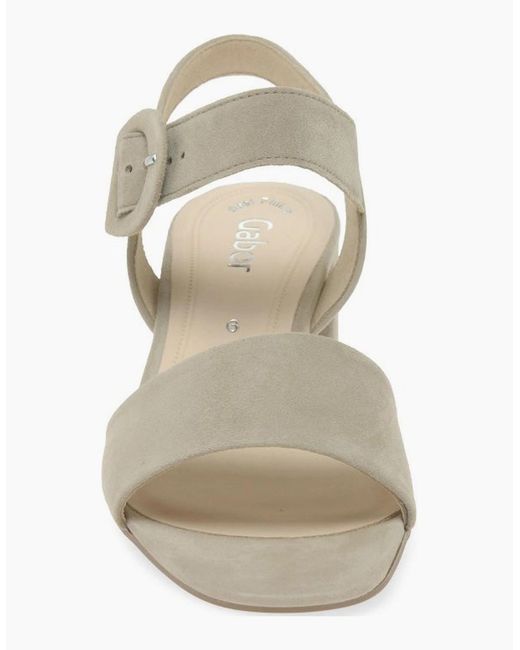 Gabor Metallic Kooky Sandals
