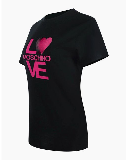 Love Moschino Black Bold Logo T-Shirt