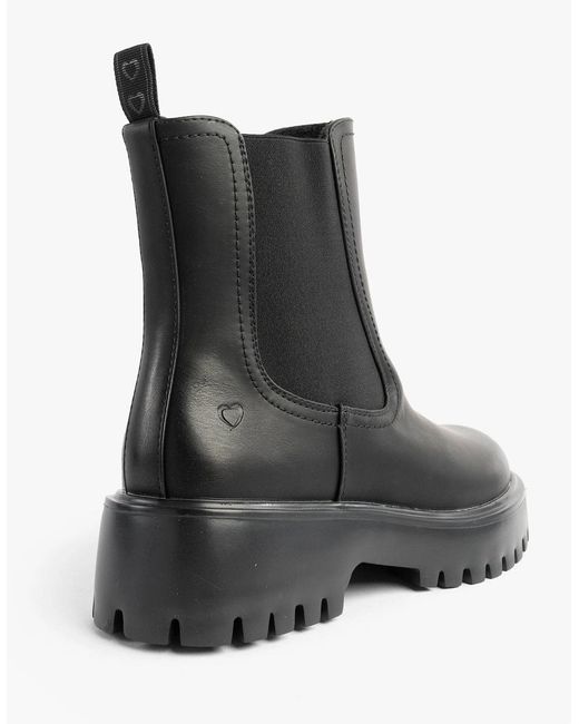 Heavenly Feet Black Alana2 Chelsea Boots