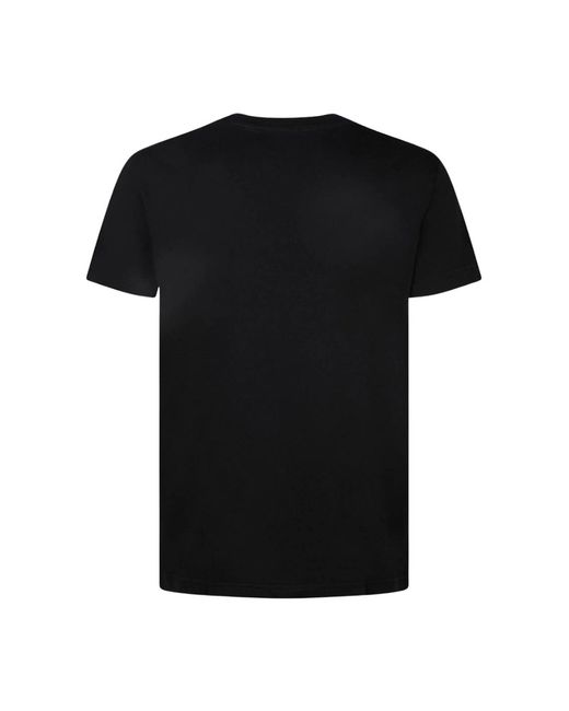 DIESEL Black Dot Logo T-Shirt for men