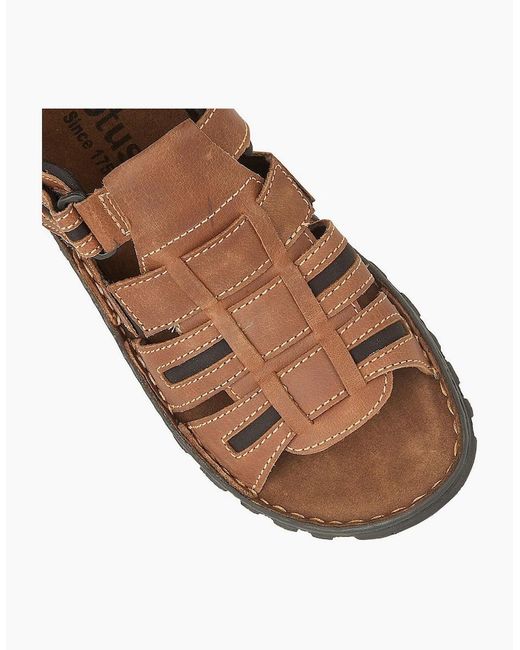 Lotus Brown Dylan Sandals for men