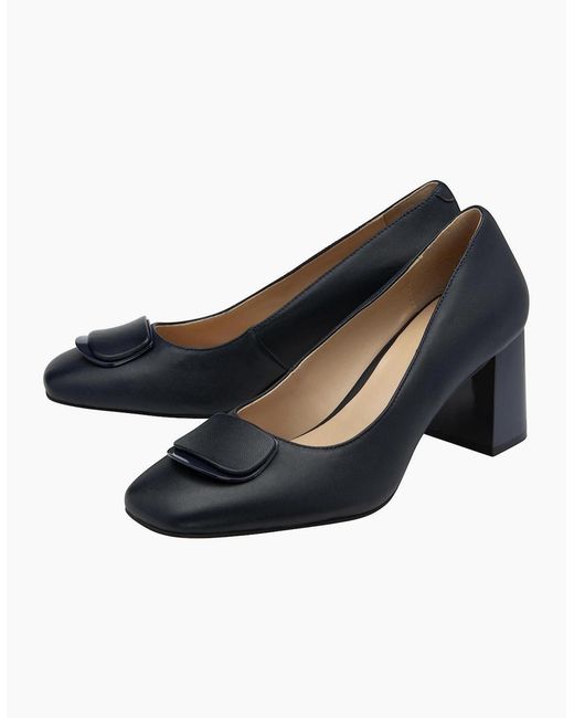 Lotus Blue Allegra Court Shoes