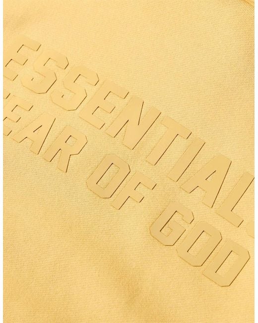 Fear Of God Yellow Overhead Hoodie for men