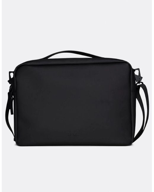 Rains Black Laptop Bag 13 /14
