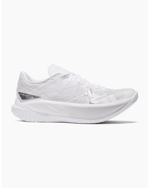 Under Armour White U Velociti Elt 2 for men