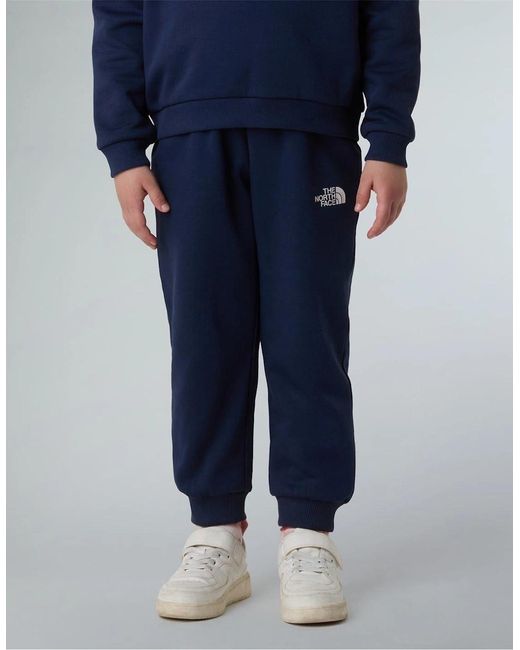 The North Face Blue North Face Simple Dome Fleece Tracksuit Childs