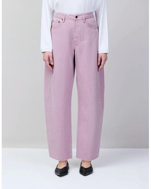Ro&zo Purple Barrel Leg Jeans