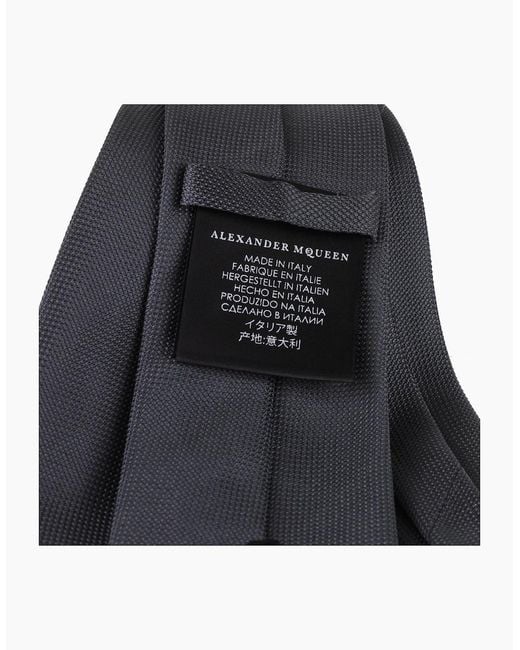McQueen Blue Tie for men