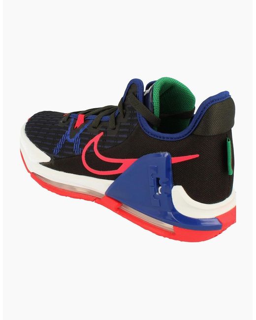Nike Blue Lebron Witness Vi Basketball Trainers Cz4052 005 for men