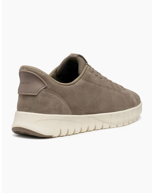 Geox Brown U Flextride Plus Trainers for men