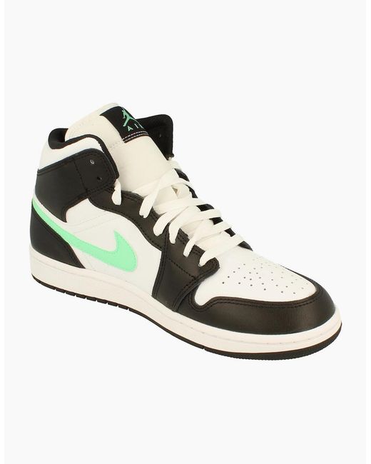 Nike White Air Jordan 1 Mid Trainers Dq8426 103 for men