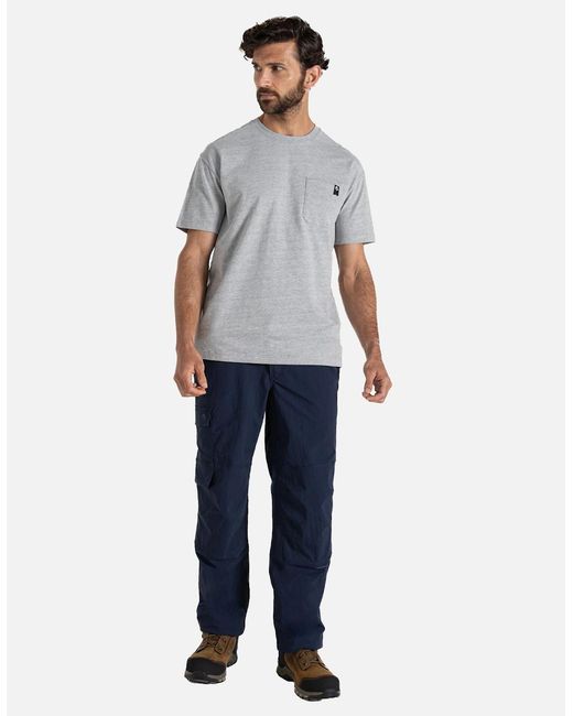 Craghoppers Gray Wakefield Workwear Pocket T-Shirt for men