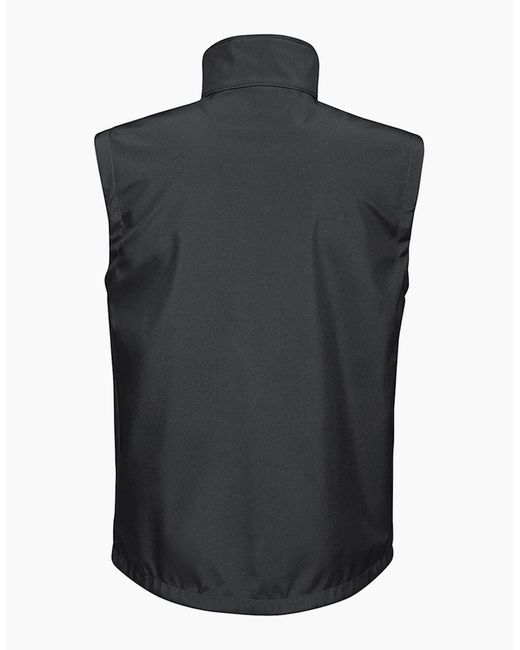 Regatta Black Octagon Ii Printable Soft Shell Bodywarmer for men