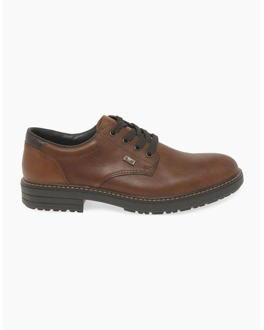 Rieker Brown Appleby Shoes for men