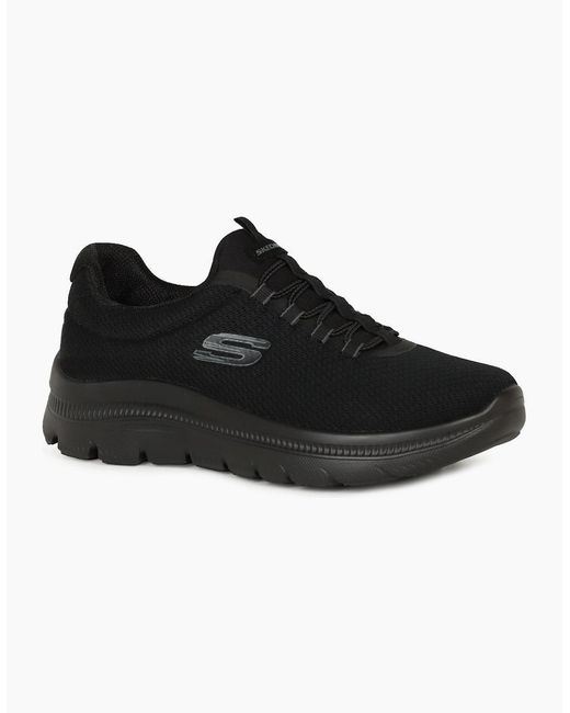 Skechers Black Summits Plus Trainers