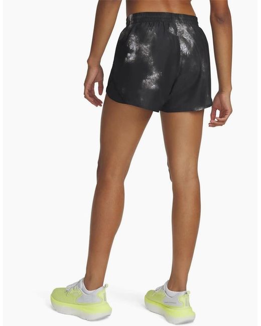 Under Armour Black Fly By 3 Running Bermuda Shorts