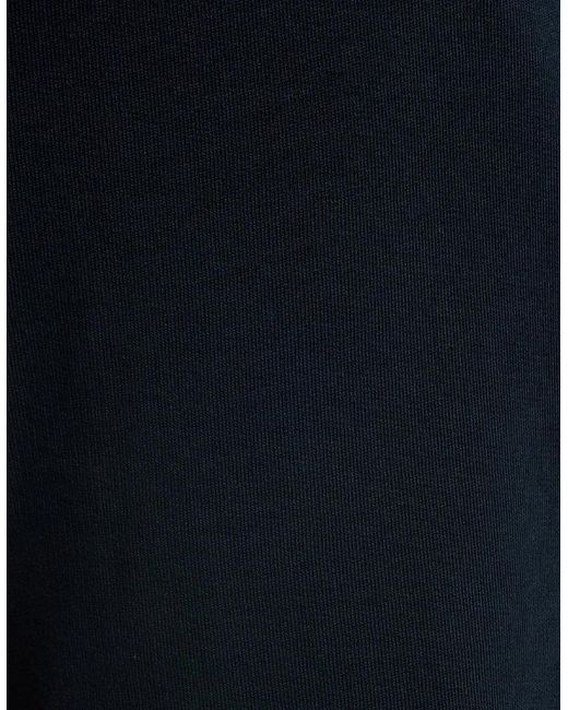 Lyle & Scott Blue Cotton Sweat Short for men