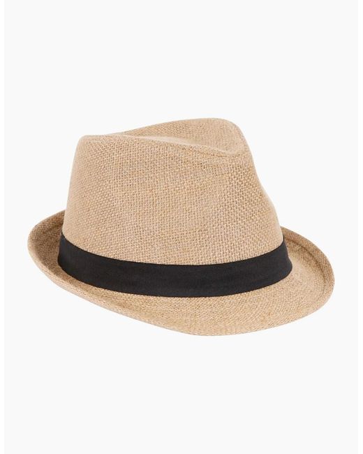 Trespass Black Adult Fedora Hat