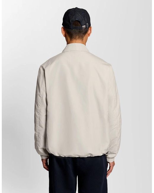 Lyle & Scott Natural Lightweight Coach Jacket for men