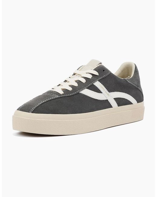 Pompeii3 Gray Dart Suede /Ecru Trainers for men